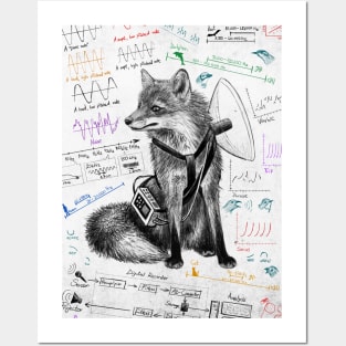 Fox in Bioacoustics W Posters and Art